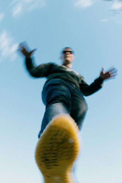 A frame set aside because it is out of focus